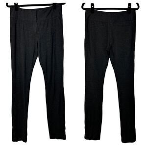 Diane von Furstenberg Gray Pants Slim Trousers Stretch Viscose Charcoal 6